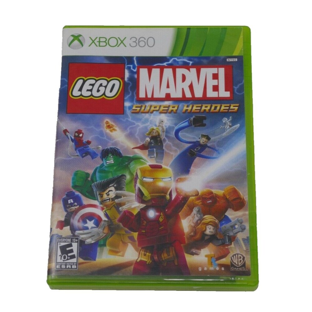 LEGO Marvel Super Heroes (Microsoft Xbox 360, 2013) COMPLETE